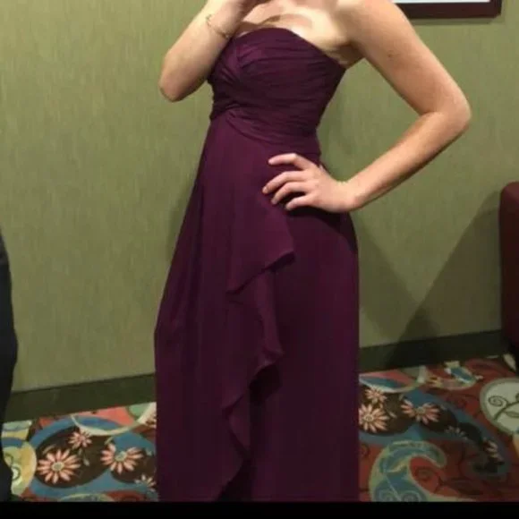 David's Bridal | Dresses | Davids Bridal Sangria Bridesmaid Dress | Poshmark
